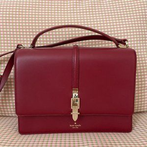 Top Handle Buckle Handbag